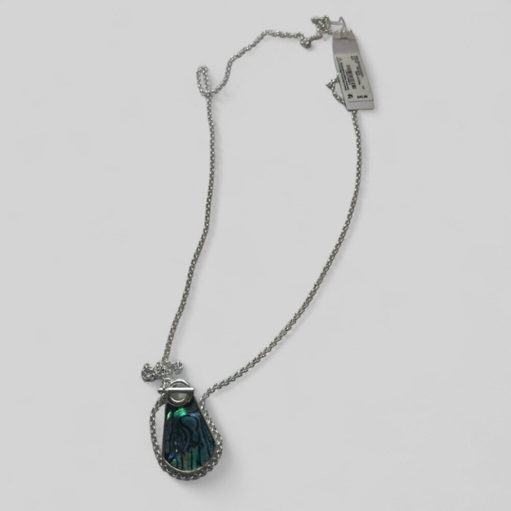 Lucky Brand New stunning semi precious stone silver tone chain bohemian gift